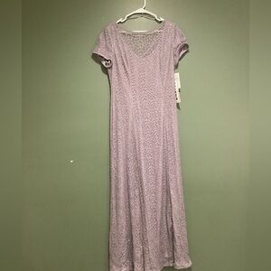 Alex Evenings Womens Sequined Evening  Dress. Sz:10